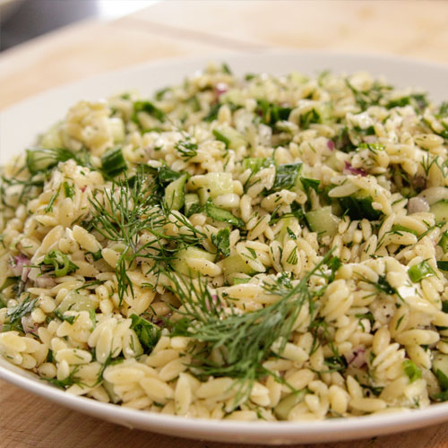 Lemon Orzo